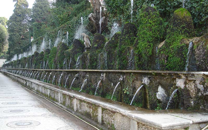 Villa d'Este, fontane